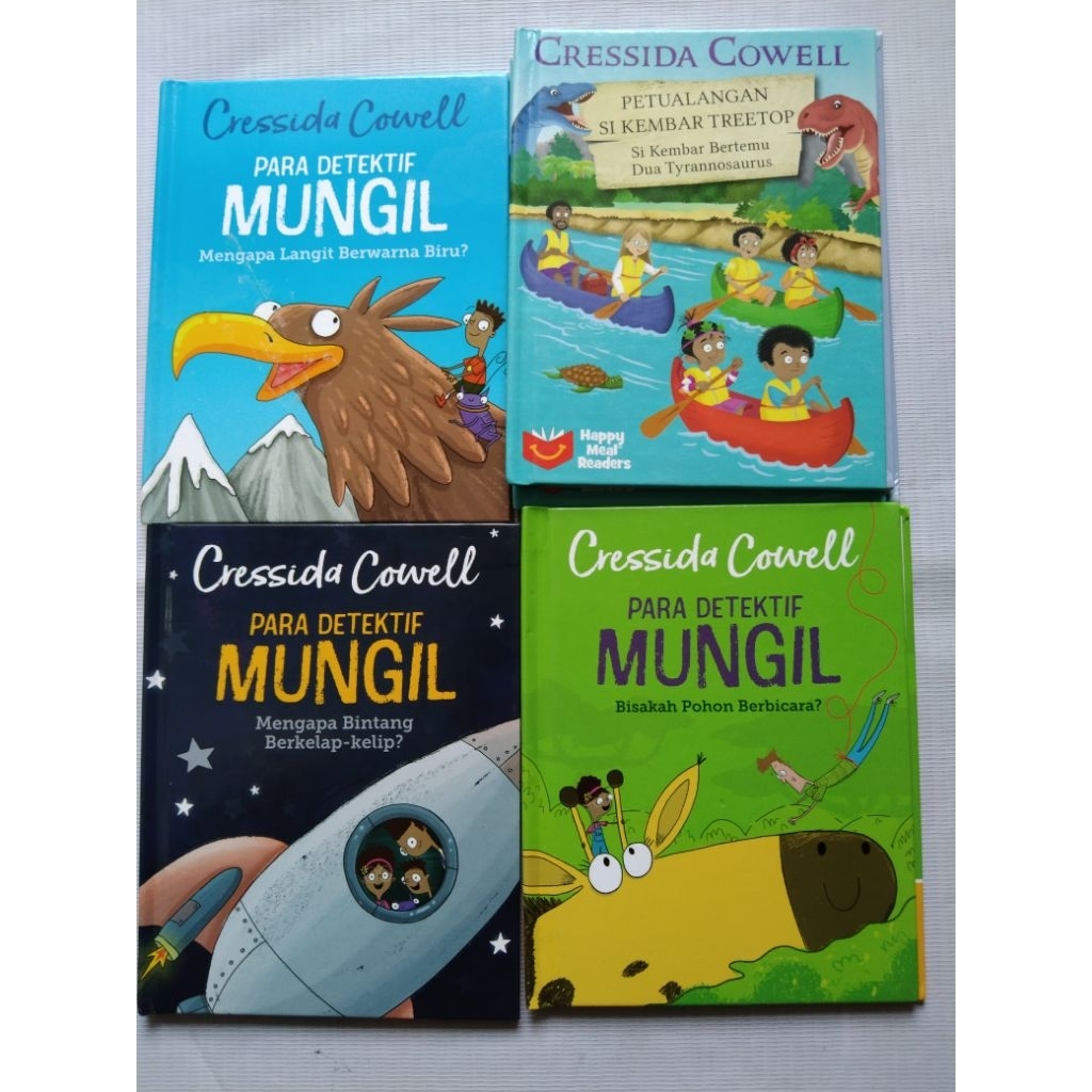 Buku Cerita Anak PARA DETEKTIF MUNGIL, PETUALANGAN SI KEMBAR TREETOP oleh Cressida Cowel