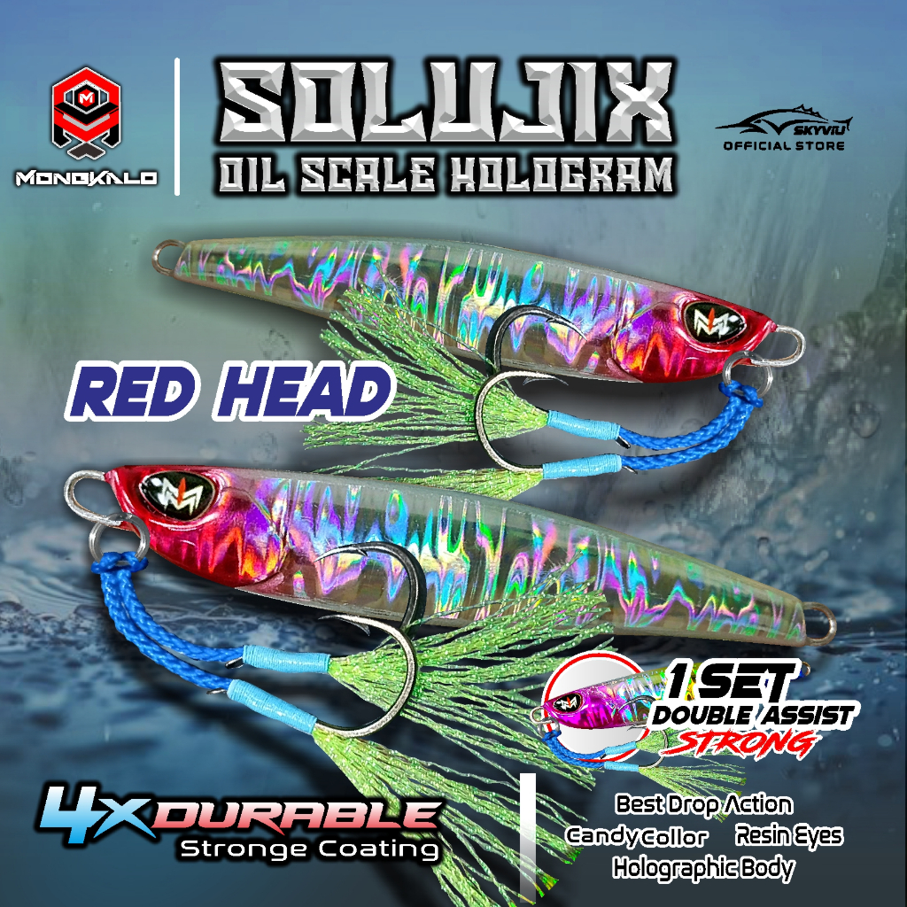 Mongkalo Solujix Minyak noGID noMotif Candy 10 Red-Head