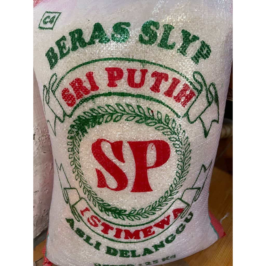 Beras 25 Kg C4 Premium Delanggu Tanpa Pemutih dan Pengawet