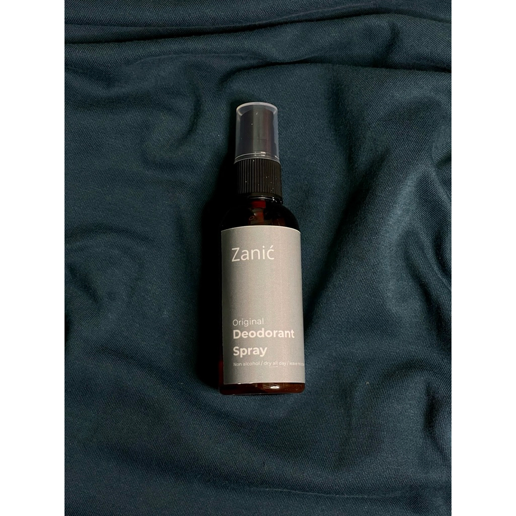 ZANIC - DEODORANT SPRAY TAWAS 100% NATURAL WANGI ORIGINAL