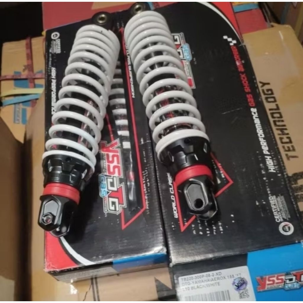 Shok YSS Aerox  NMAX new YSS DTG hybrid