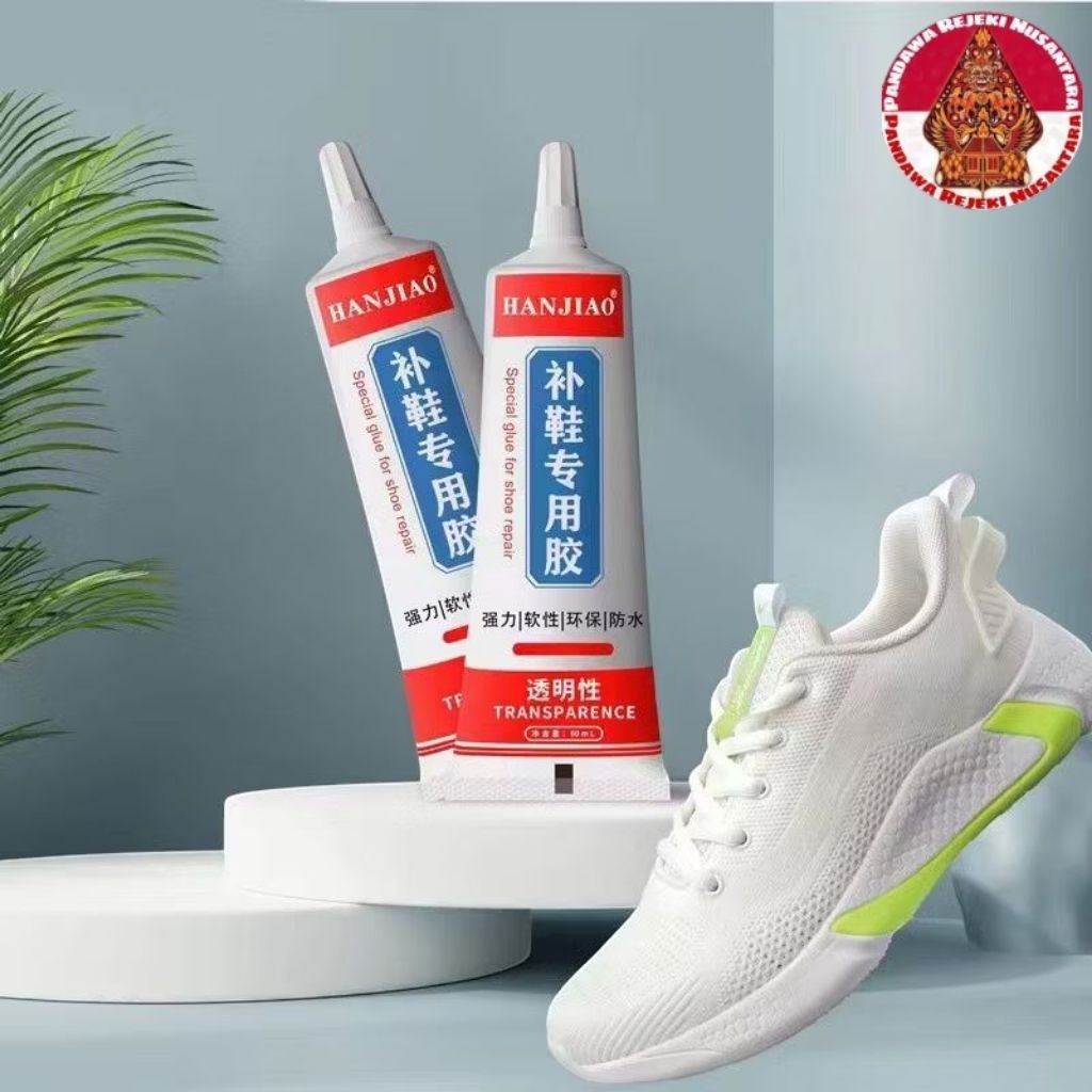 Hanjiao Lem Sepatu Lem Sandal Lem Perekat Tahan Air 60ml