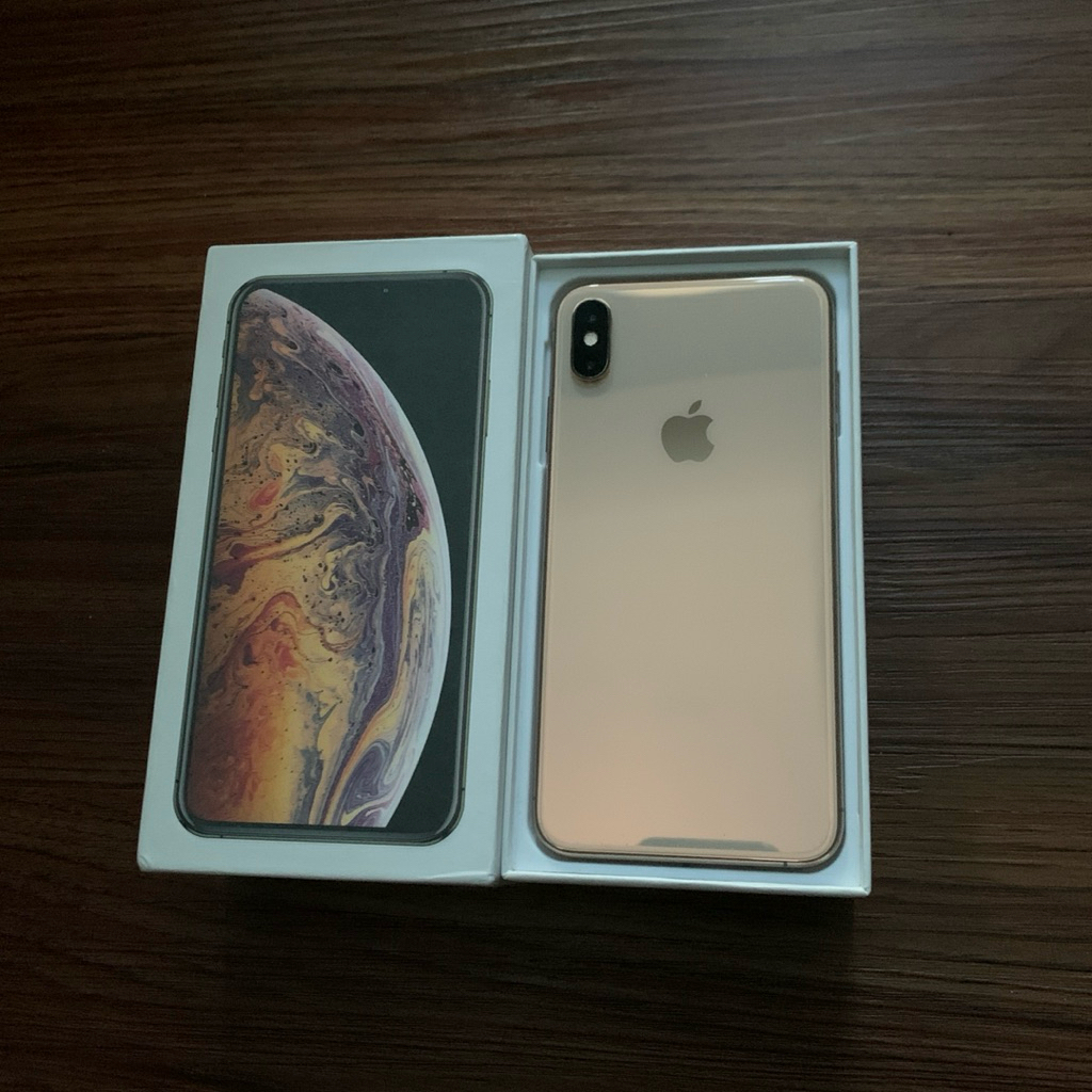 Apple Iphone XS Max 256GB Gold – Kondisi Mulus, Siap Pakai
