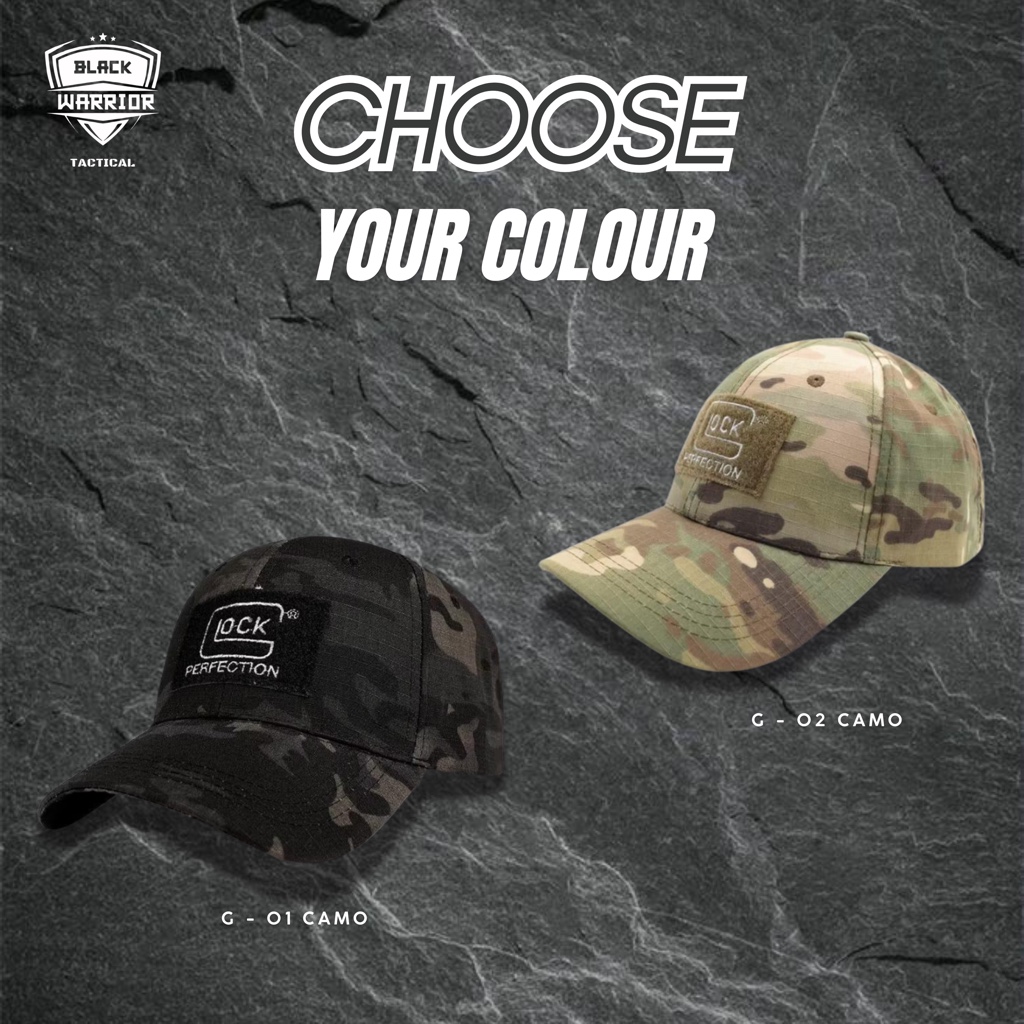 TOPI TACTICAL ORIGINAL ARMY MULTICAM PREMIUM GLOCK CAPS CAMO