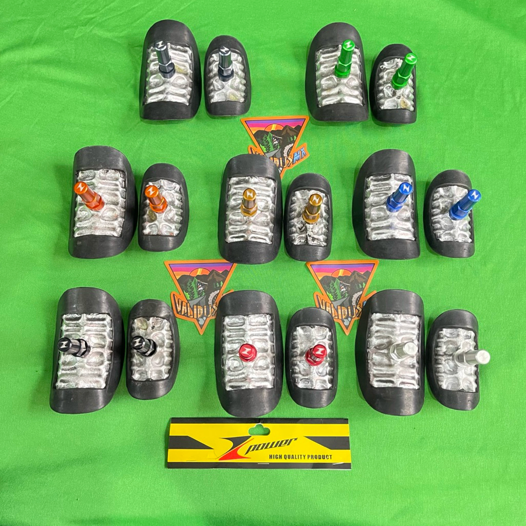 Stopper Ban Jumbo Kombinasi + Rim Lock Nut Ban 18 -21 CNC ZPOWER