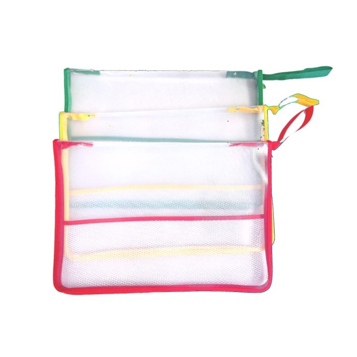 Map Plastik Resleting / Zipper Bag Resleting