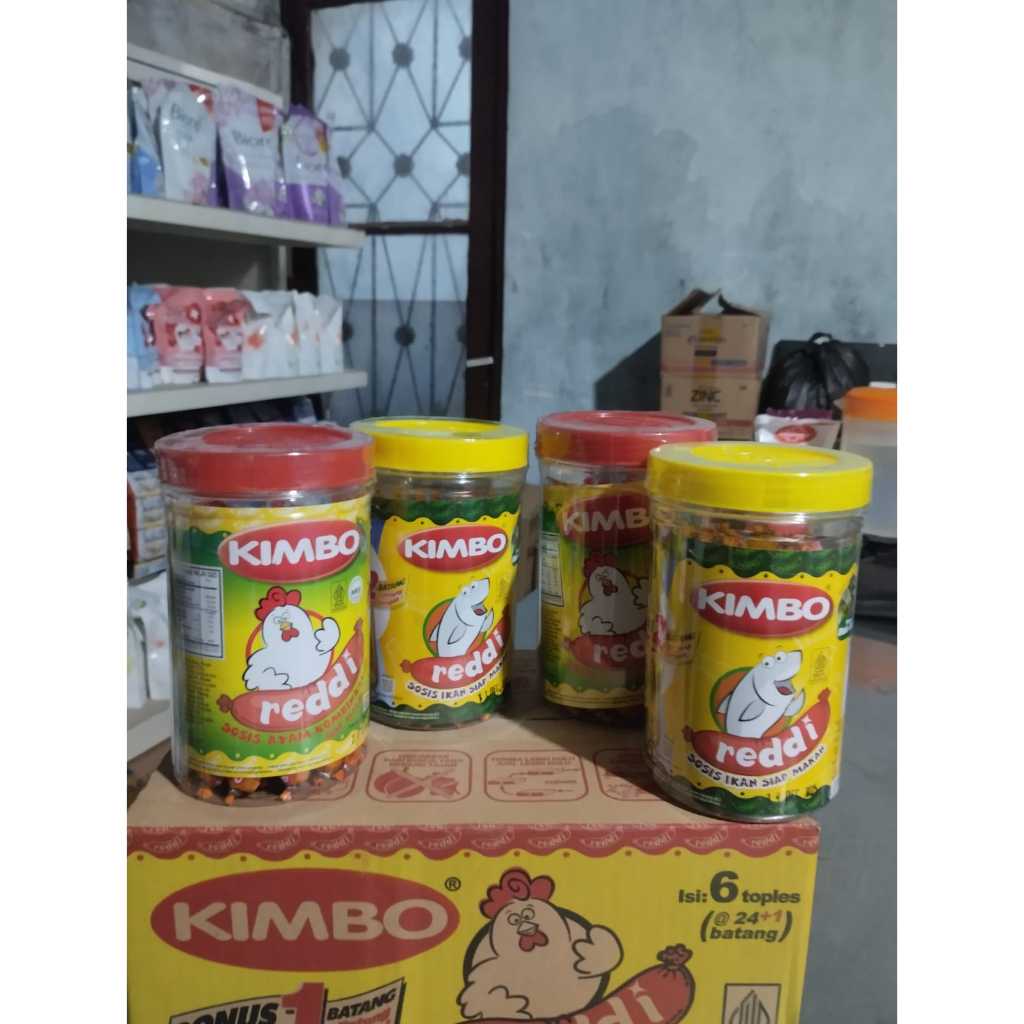 KIMBO REDDI SOSIS AYAM DAN RASA OTAK OTAK TOPLES