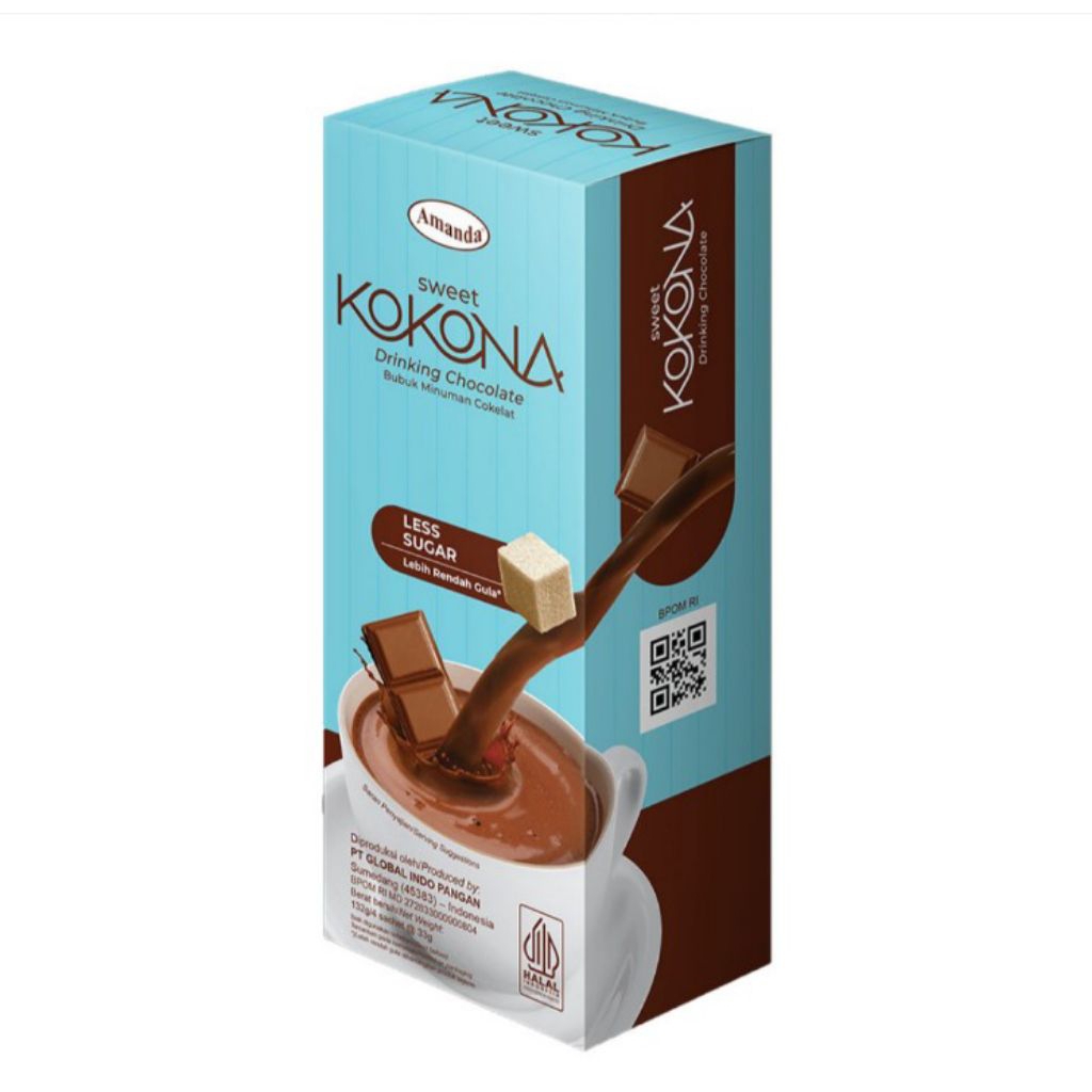 Sweet Kokona Drink Chocolate Less Sugar 132 g