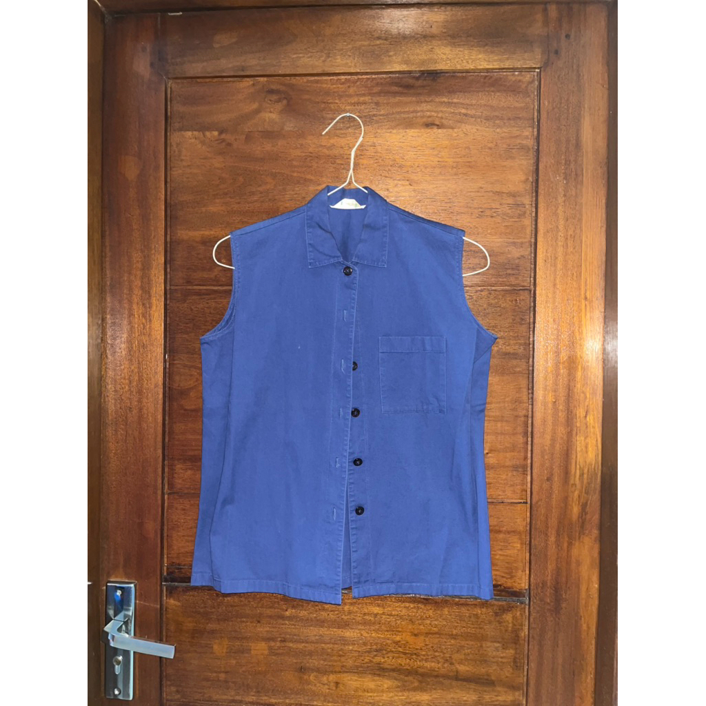 vest denim