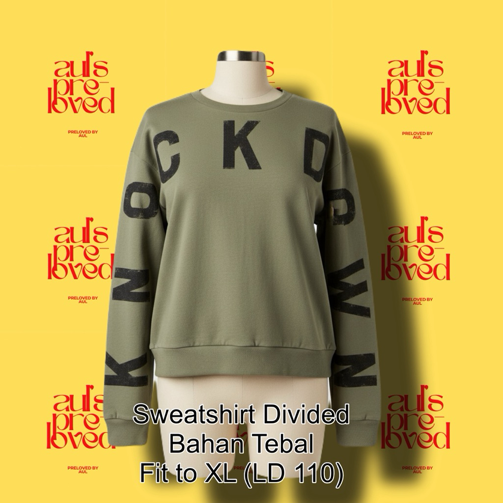 Sweater Divided Knockdown Original