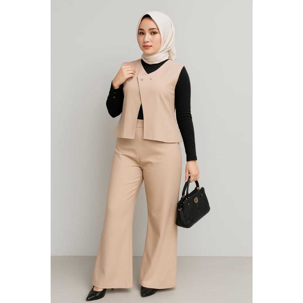 TABRAK HARGA//ONE SET BLAZER  CELANA CUTBRAY BAHAN SCUBA PREMIUM SETELAN BLAZER CUTBRAY