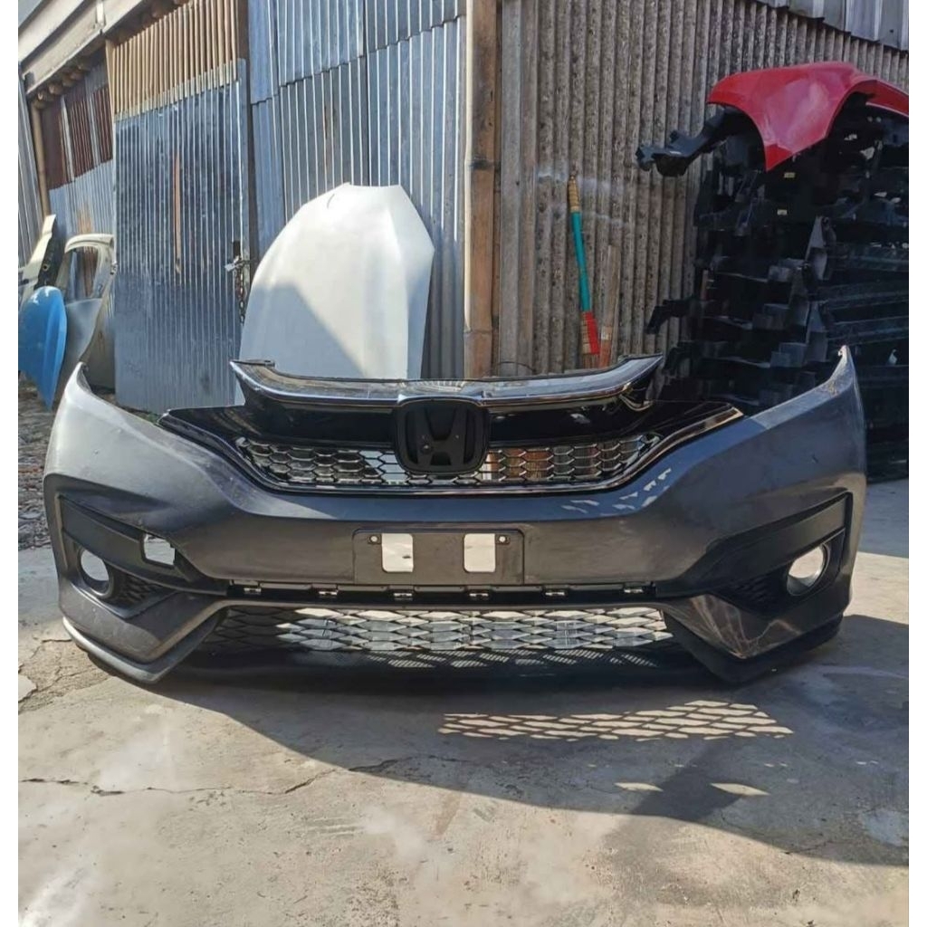 bumper bemper depan honda jazz gk5 facelift 2019 2020 original copotan fullset depan