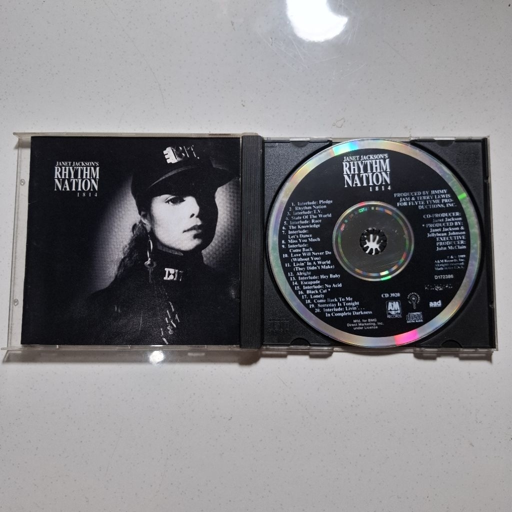 CD Musik Janet Jackson - Rhythm Nation Second