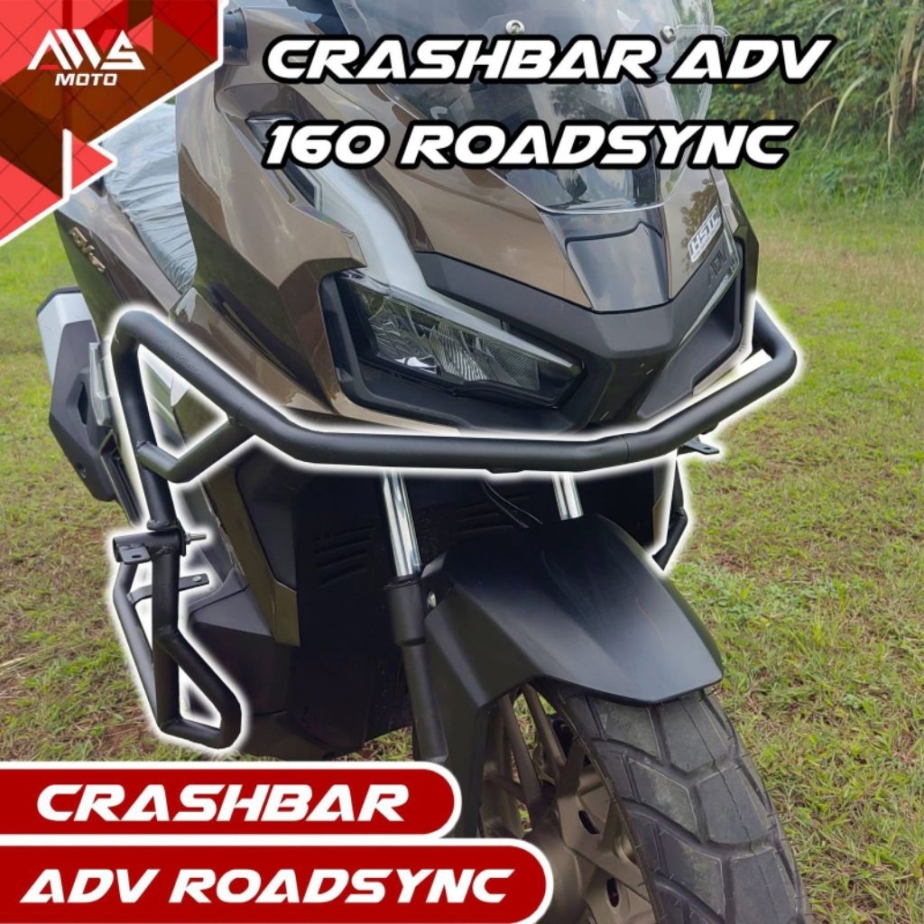aws crashbar adv 160 roadsync motor pelindung body