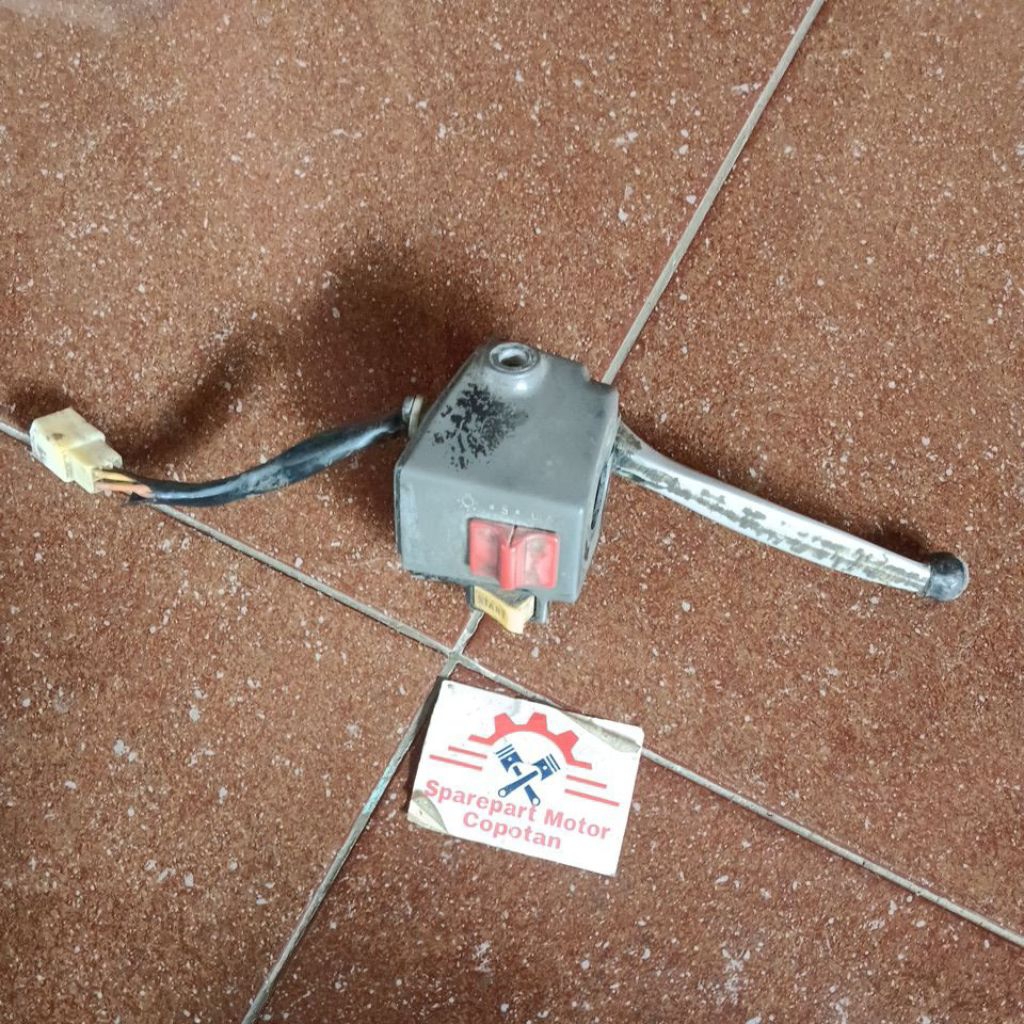 holder kanan holder tombol stater rem suzuki bravo rc 100 crystal ori