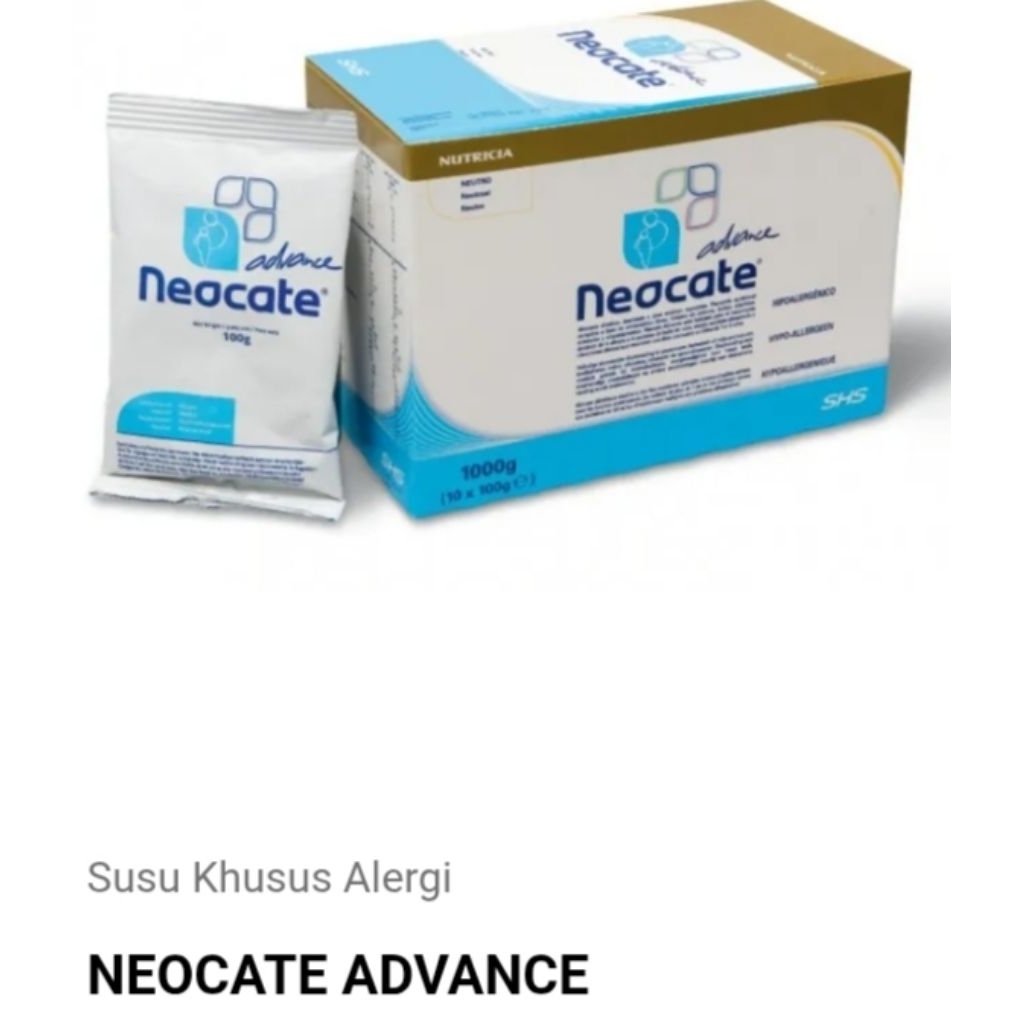 Neocate advance 1000gram(10x100gram) susu khusus alergi