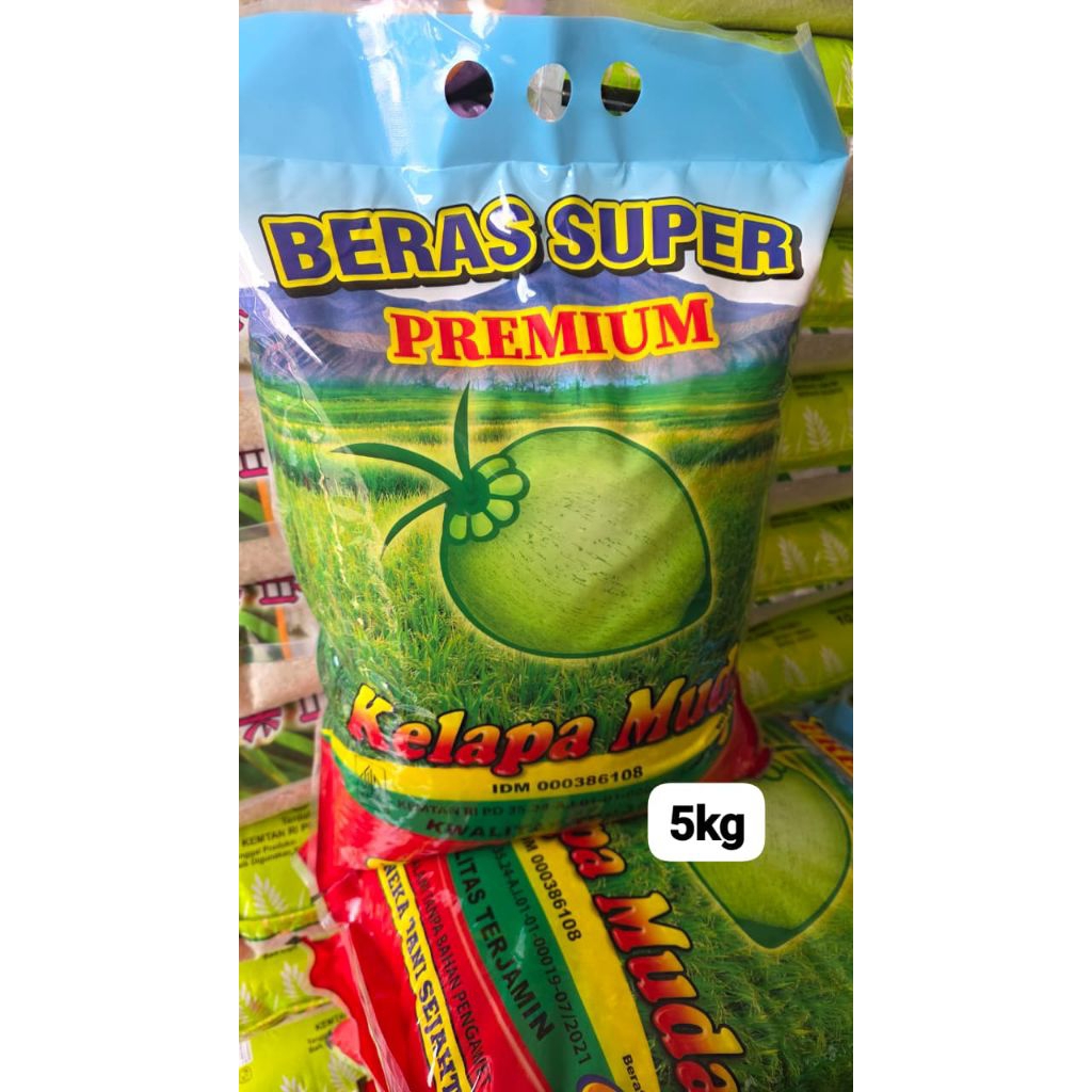 BERAS KELAPA MUDA KEMASAN 5KG
