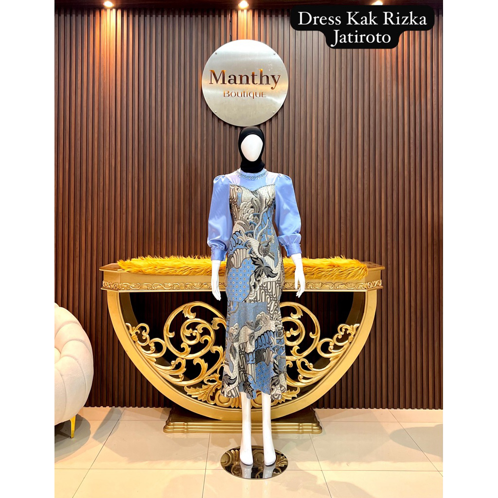 DresWanita-kombinasiBatik