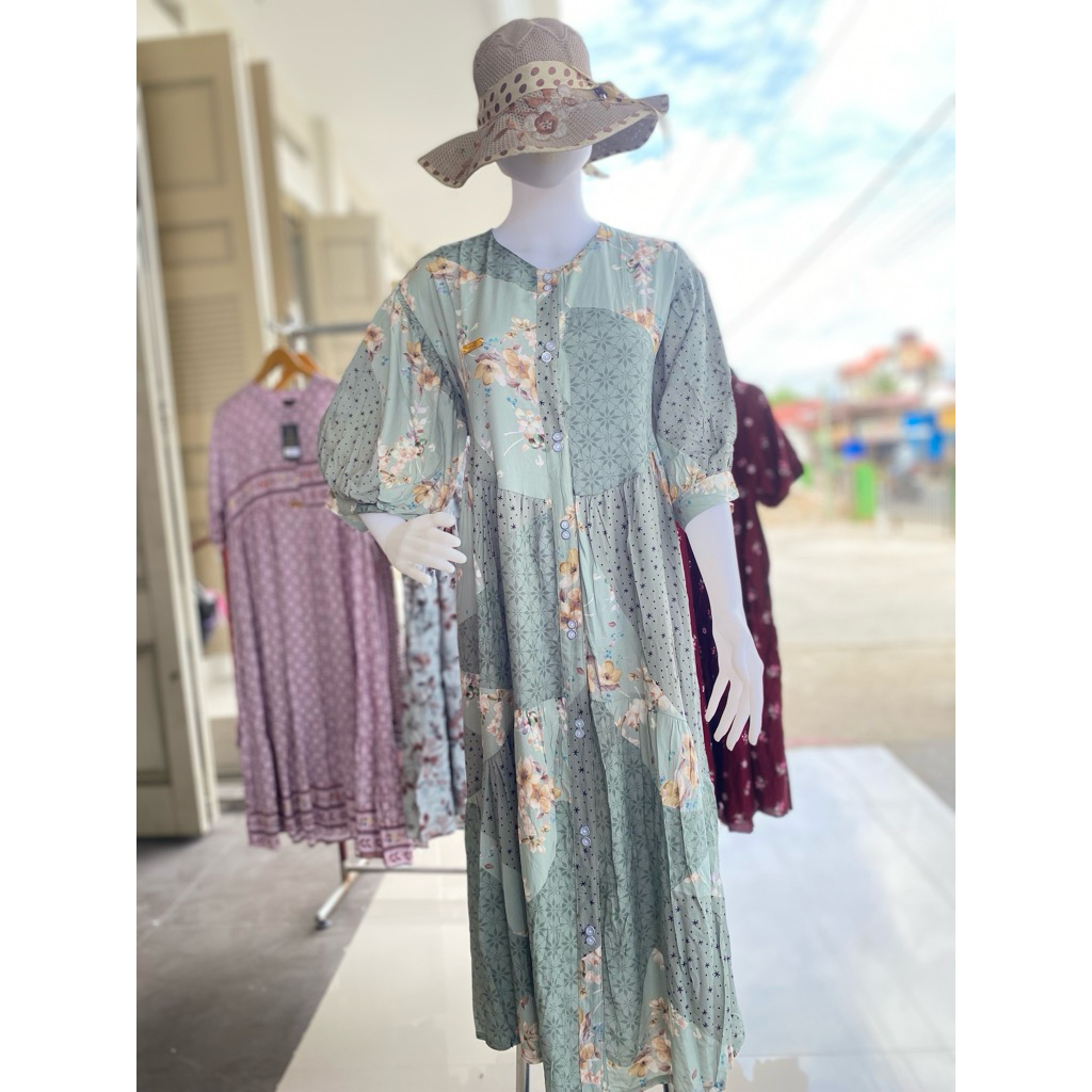 daster hazra homewear by zaara batik model hana
