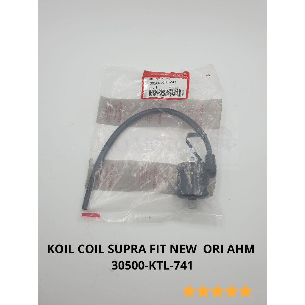KOIL COIL SUPRA FIT NEW  ORI AHM 30500-KTL-741