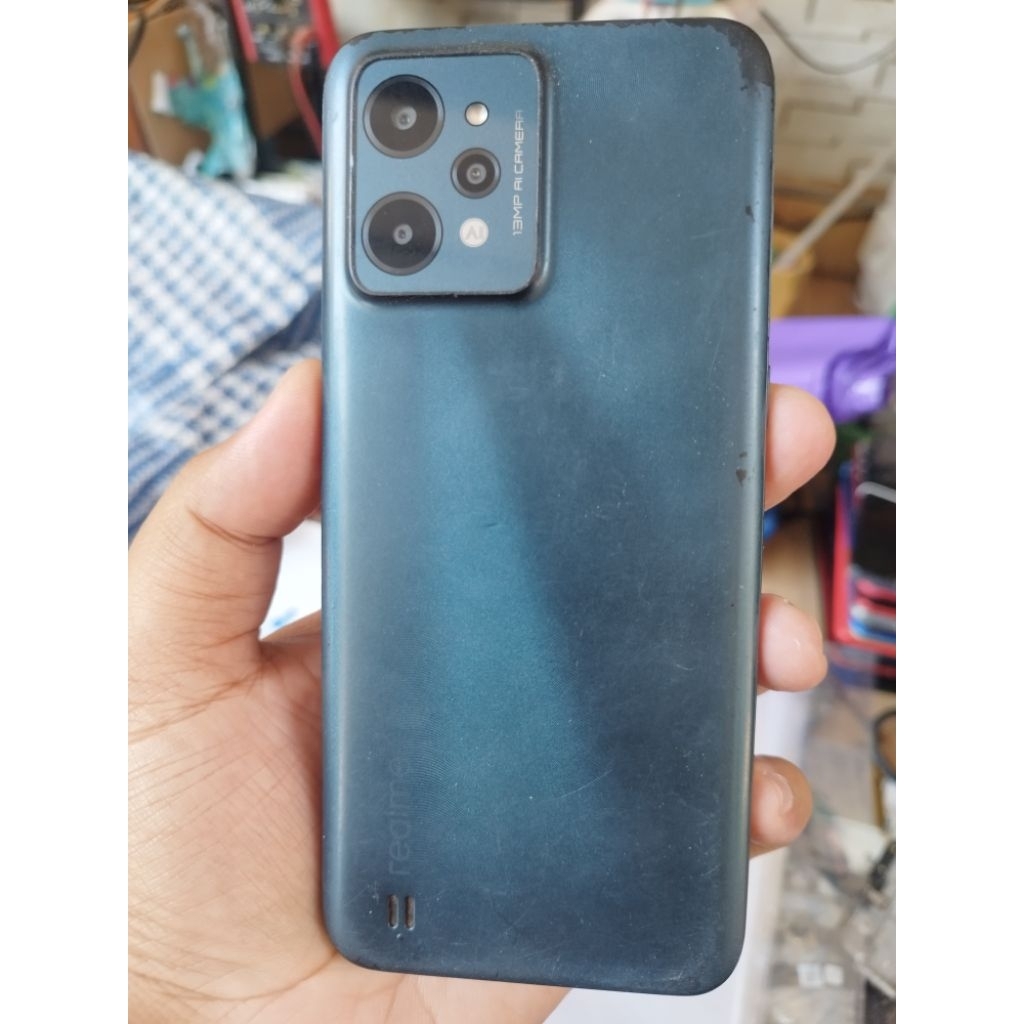 Unit Realme C31 Hidup Minus LCD