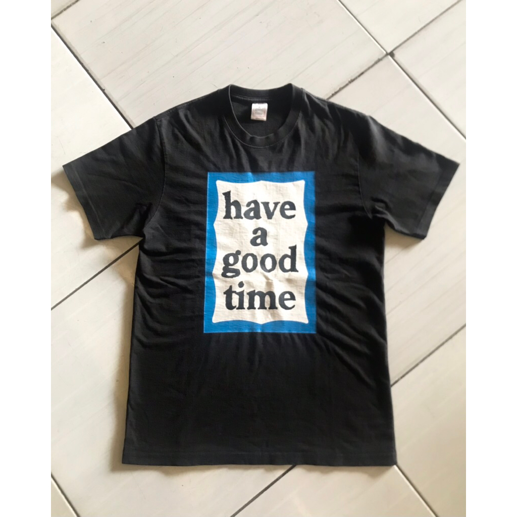 HAVE A GOOD TIME BLUEFRAME BLACK TSHIRT