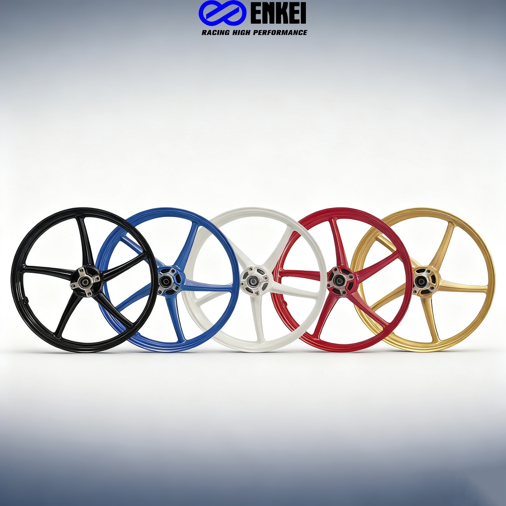 ENKEI Racing CNC VELG RACING SET SATRIA FU 150  RCB UKURAN 160 160 RING 17