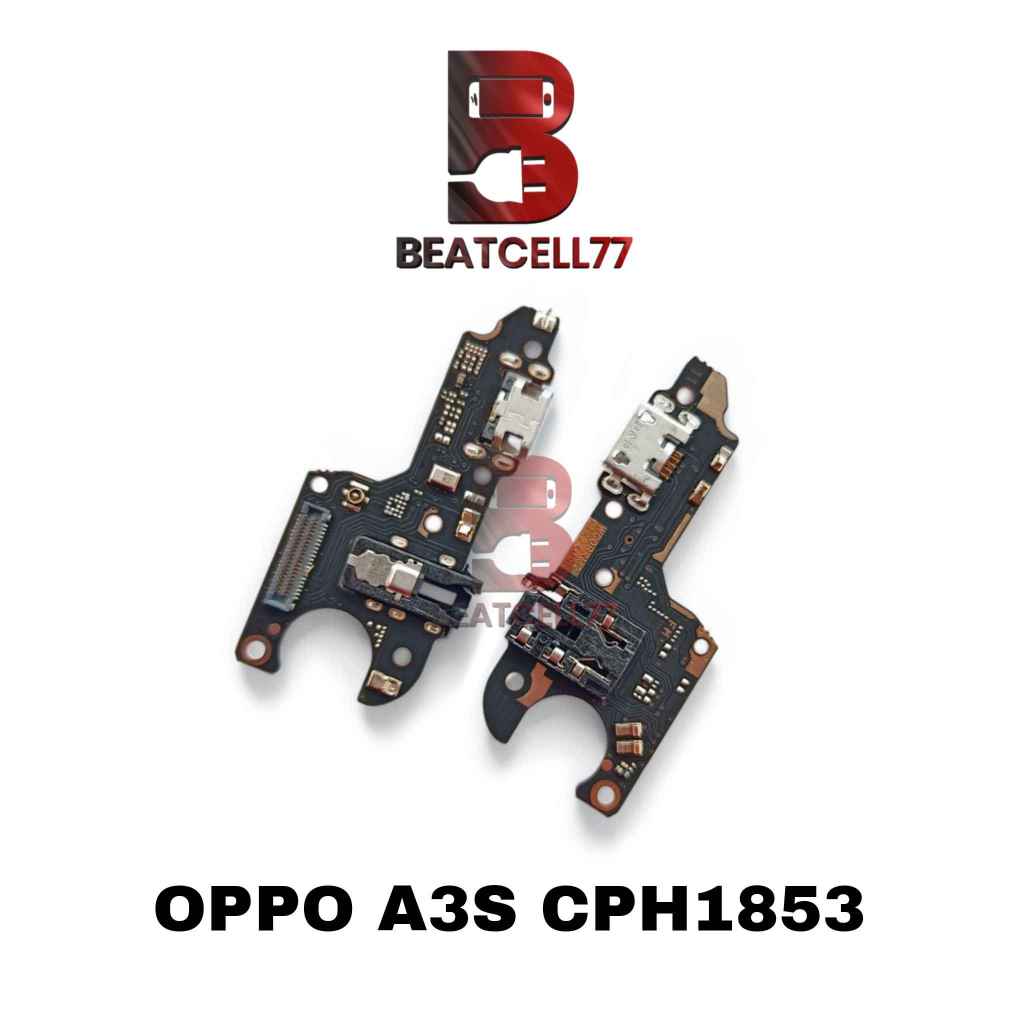 Konektor Charger Oppo A3S CPH1853 Papan Cas Mic Flexi Board Pcb