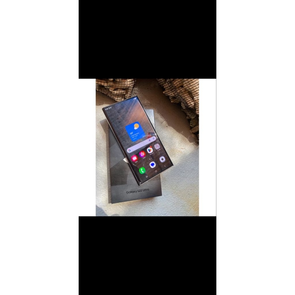 BILEH NEGO TIPIS YAA, HP SAMSUNG S22 ultra 5G 8/256 second