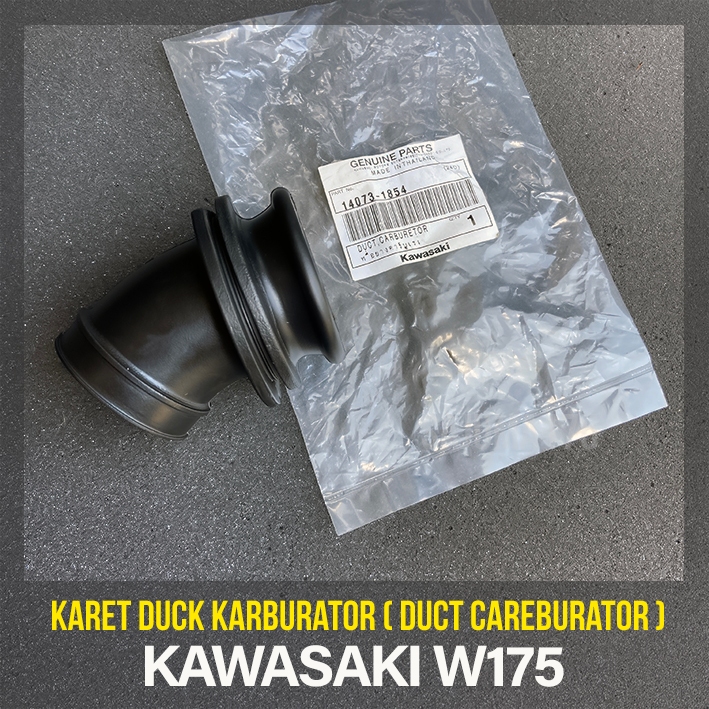 Karet Duct Filter Udara Karburator Kawasaki W175 ORI GENUINE