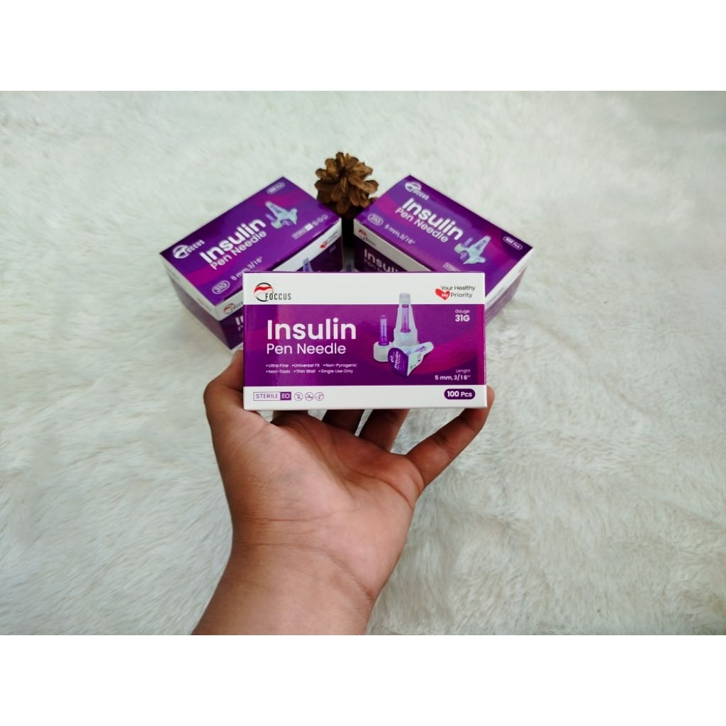 Insulin Pen Needle Ungu