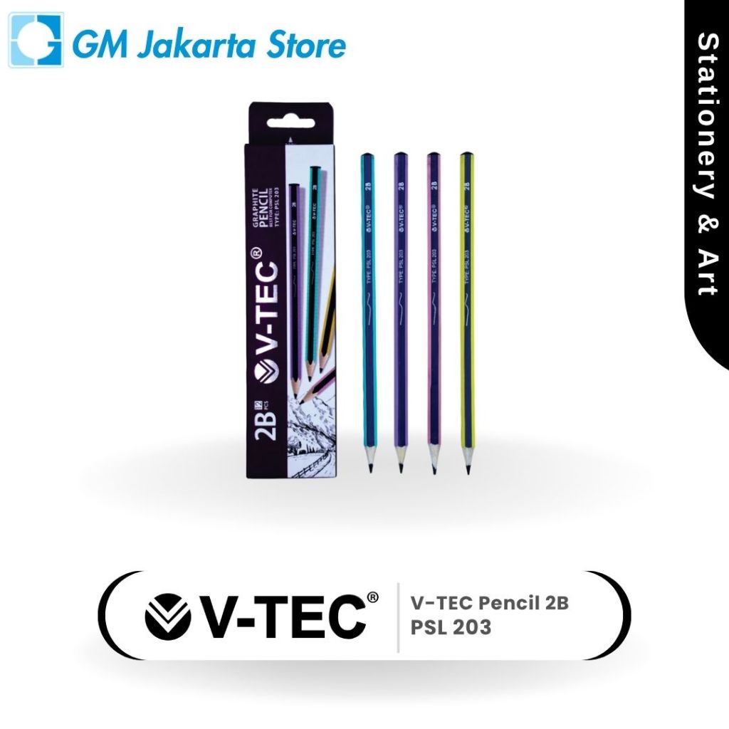 V-TEC Pencil 2B Type PSL 203