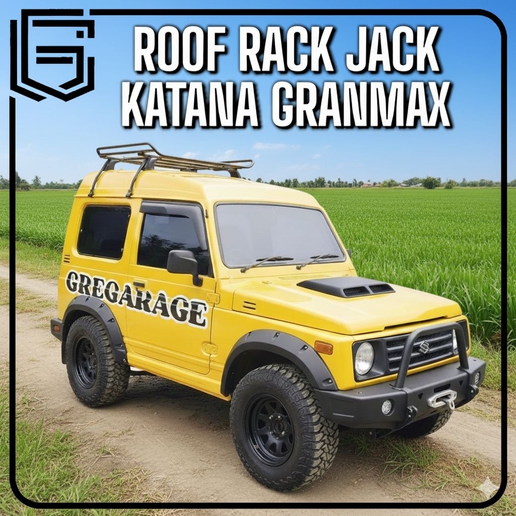 Roof Rack Jack Katana Jenong Futura Granmax Luxio Hardtop Kuda Roofrack