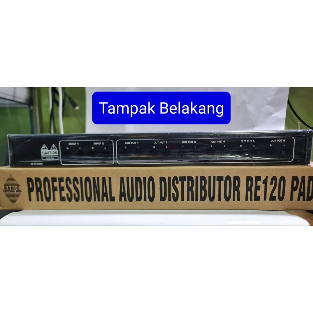 Box Audio Distributor untuk Kit Ranic Audio Distributor type 368