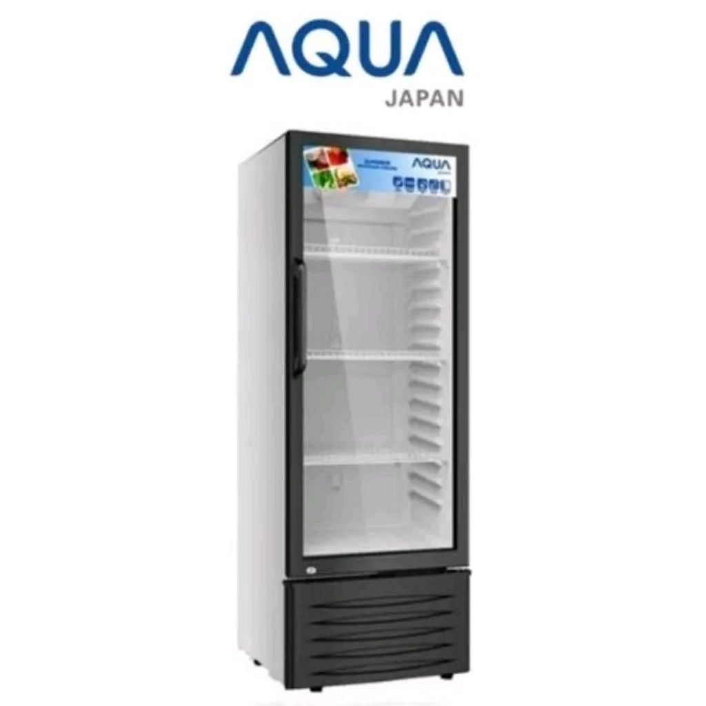 Showcase AQUA AQB-261VL | Kulkas kaca minuman show case AQB261 VL