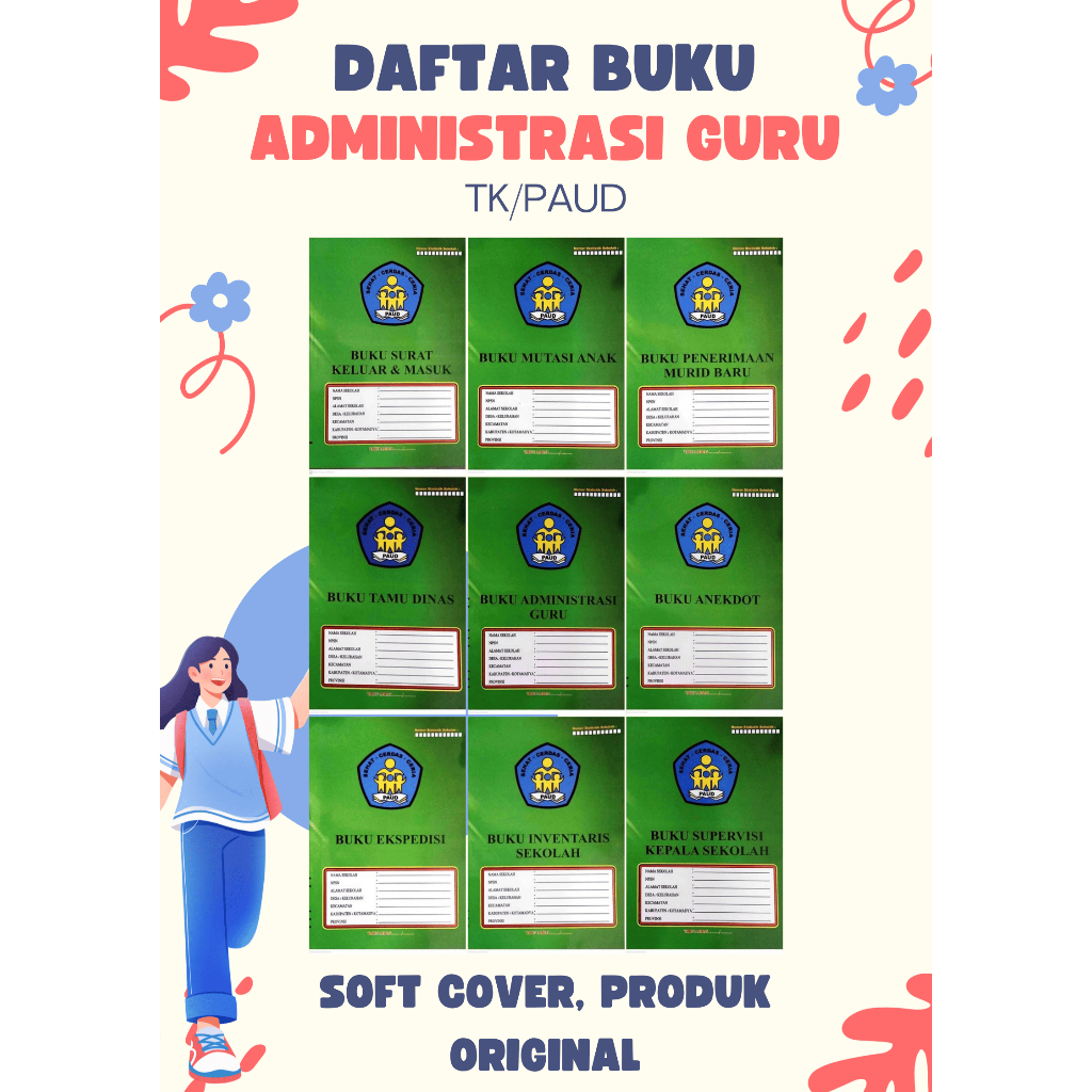 Buku Administrasi Guru TK/PAUD