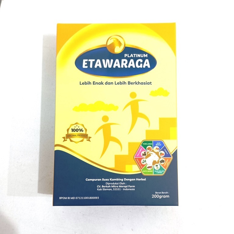 Etawaraga Susu Kambing Etawa Platinum Herbal asam urat, nyeri sendi dan osteoporosis