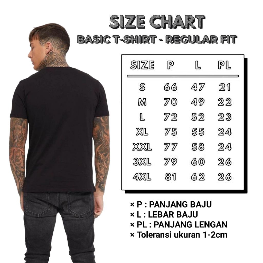 Kaos Polos | Kaos Polos 24's | Kaos Polos 24's Catton Combed | Kaos Polos Pria