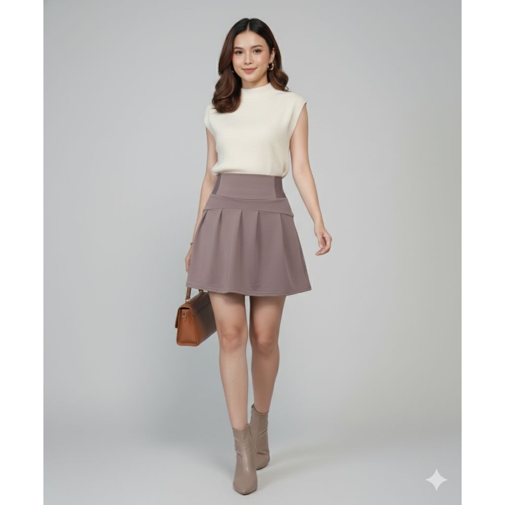 Skort Rok Celana Padel Rok padel hotpants Rok santai