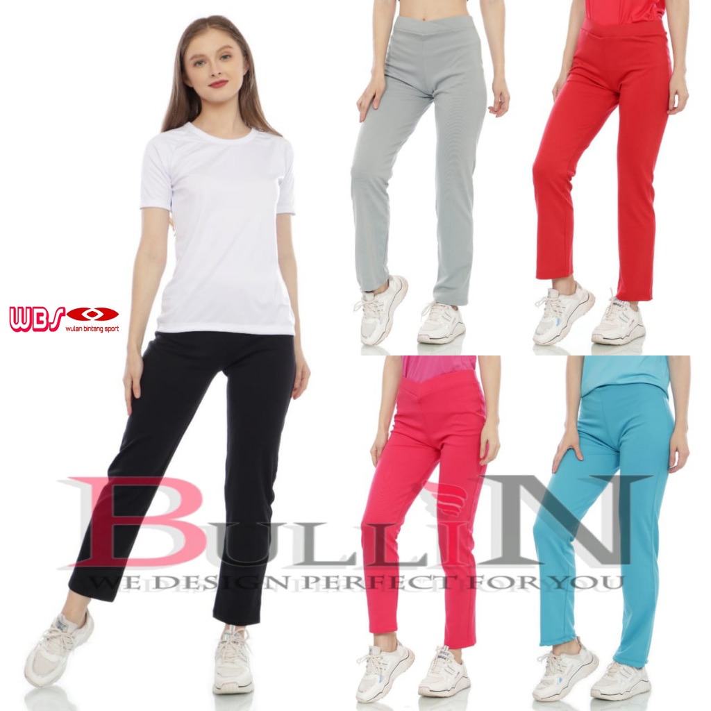 Celana Senam Polos Wanita | Celana Senam Jumbo