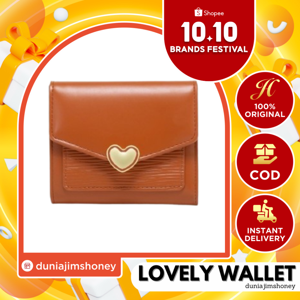 Lovely Wallet Cutie Design Cantik Fantastic Wanita JH