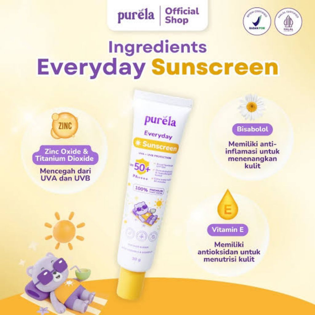 Purela Everyday Sunscreen - Sunscreen anak