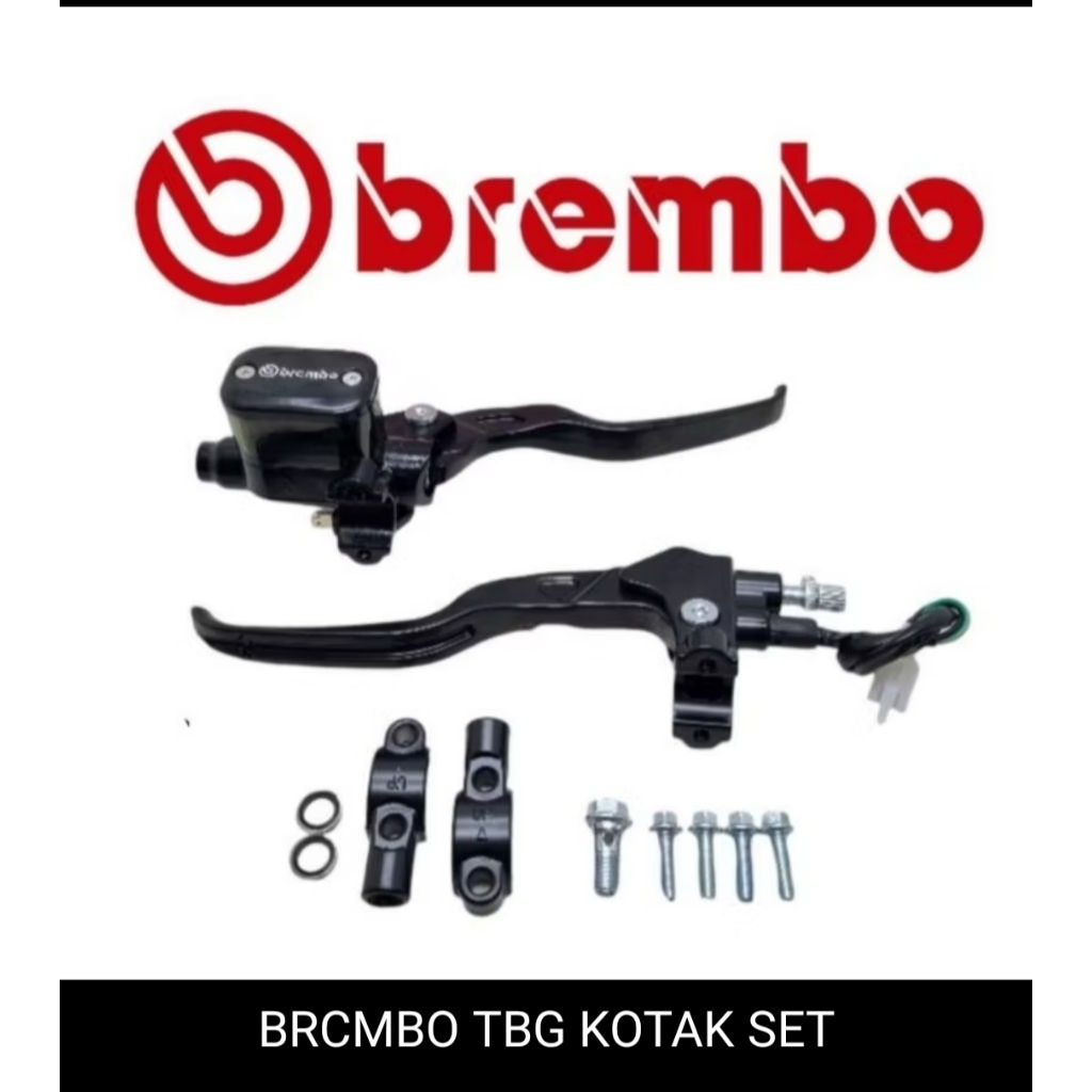 MASTER REM KANAN BREMBO OVAL E2 ORIGINAL 14MM BEAT SCOOPY VARIO RX KING