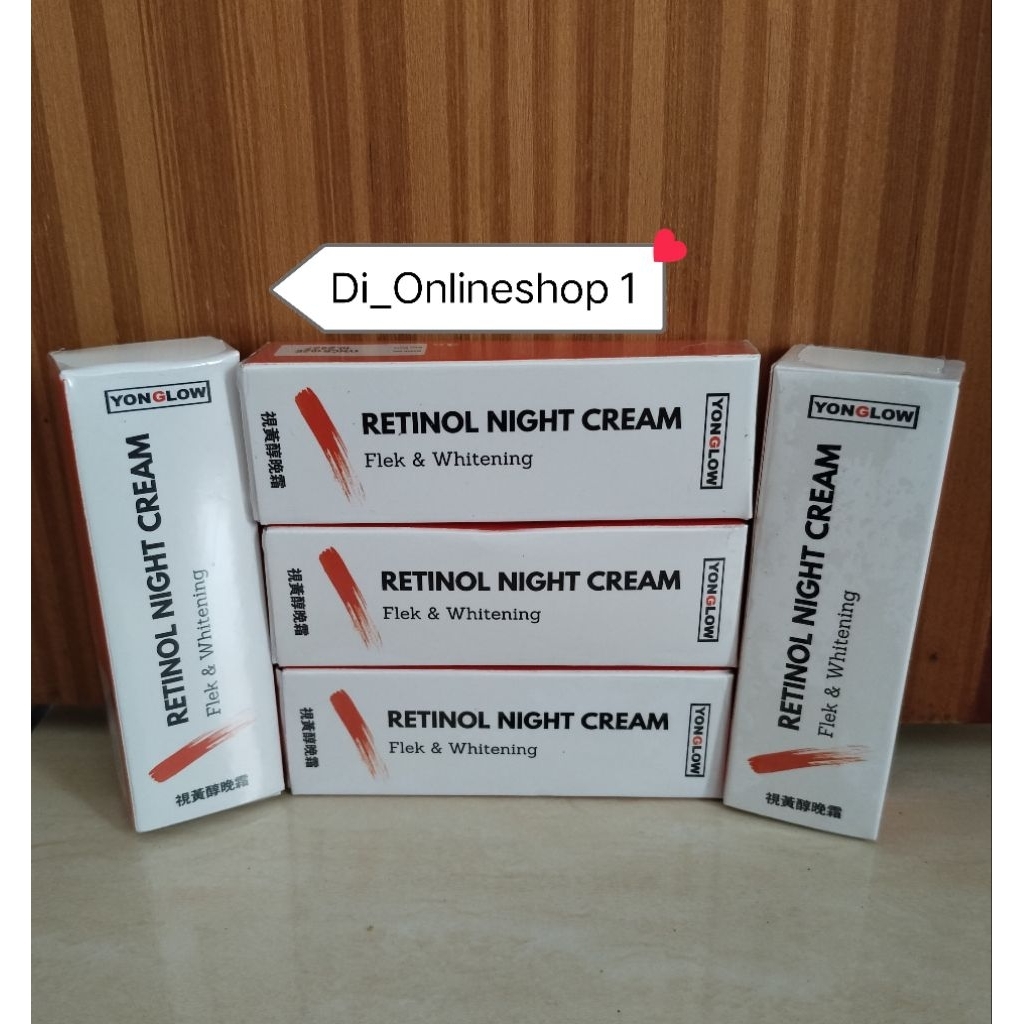 Salep Cina Flek BPOM Yonglow Skincare Salep Retinol Flek Whitening Salep Penghilang Flek Melasma Bin