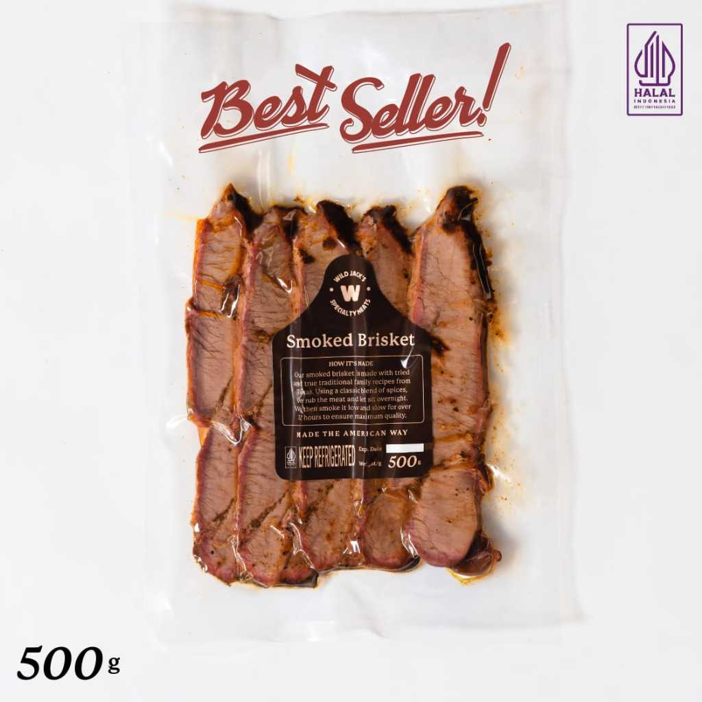 Smoked Beef Brisket / Beef Brisket / Texas Style Brisket / Wild Jack's