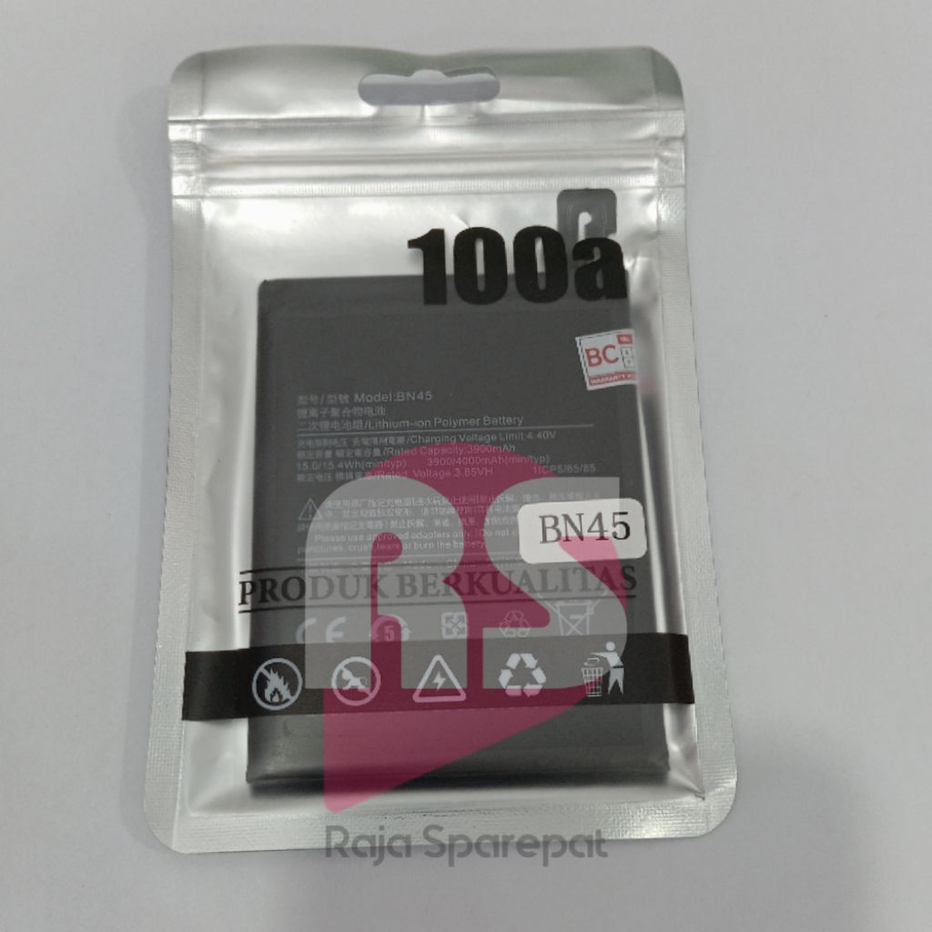 BATERAI REDMI NOTE 5/PRO/ BN-45 ORI 100A