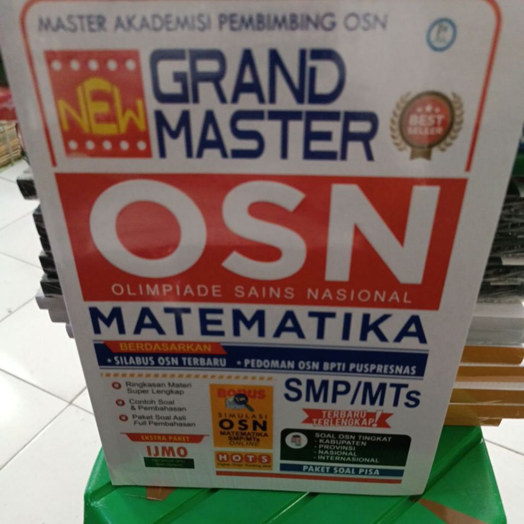 GRAND MASTER OSN MATEMATIKA SMP TERBARU TERLENGKAP