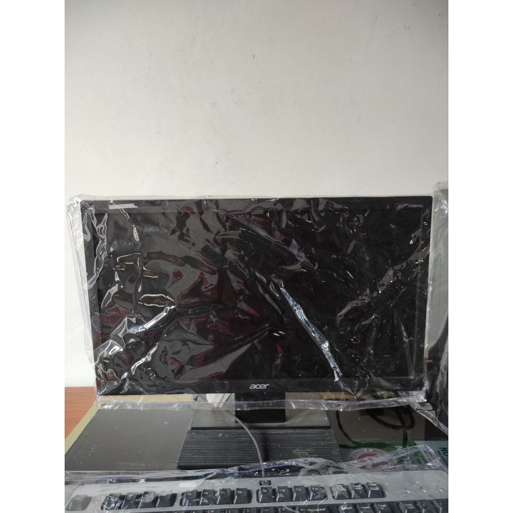 Custom Cover Monitor Transparan Waterproof