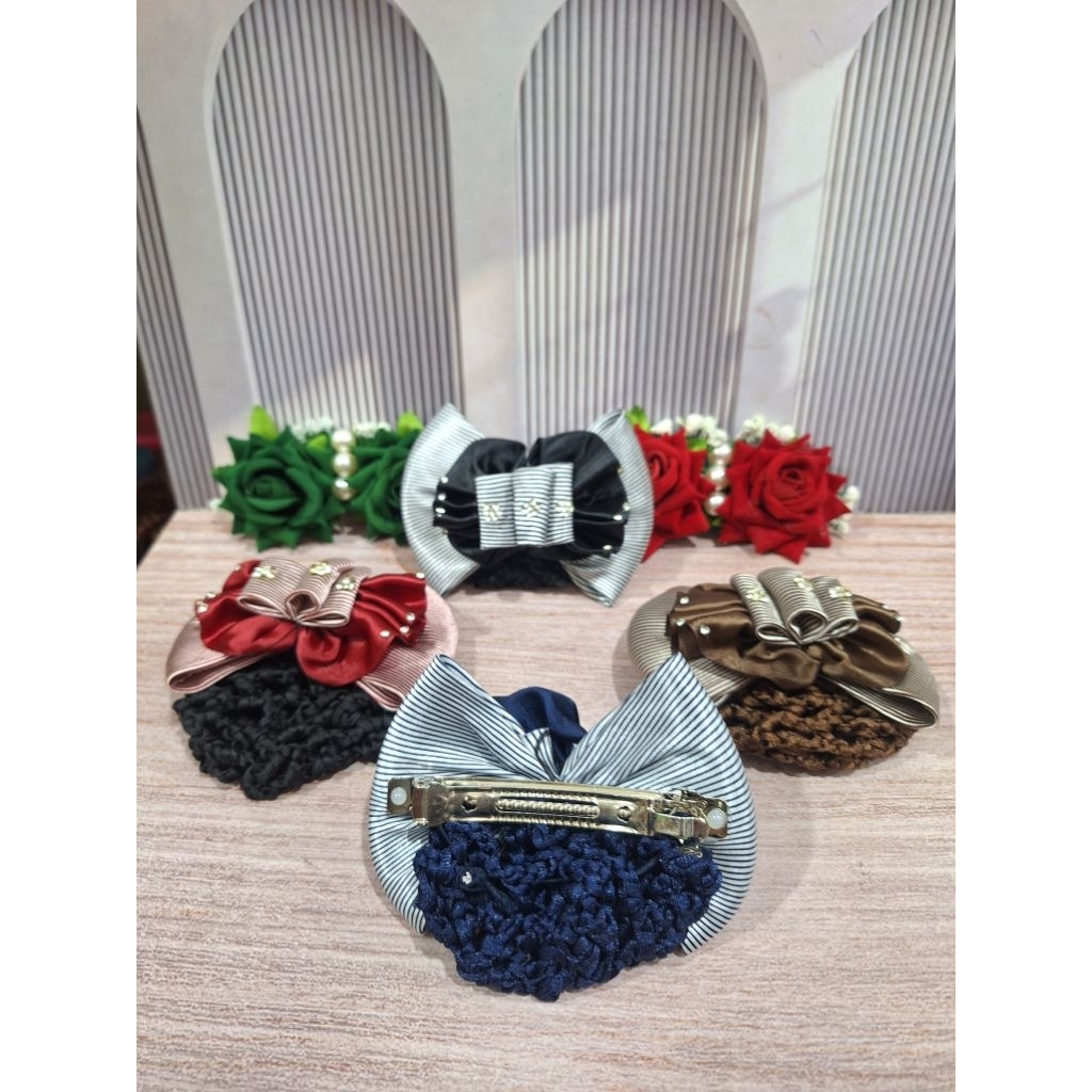 Kep Pita Harnet/Hiasan Sanggul