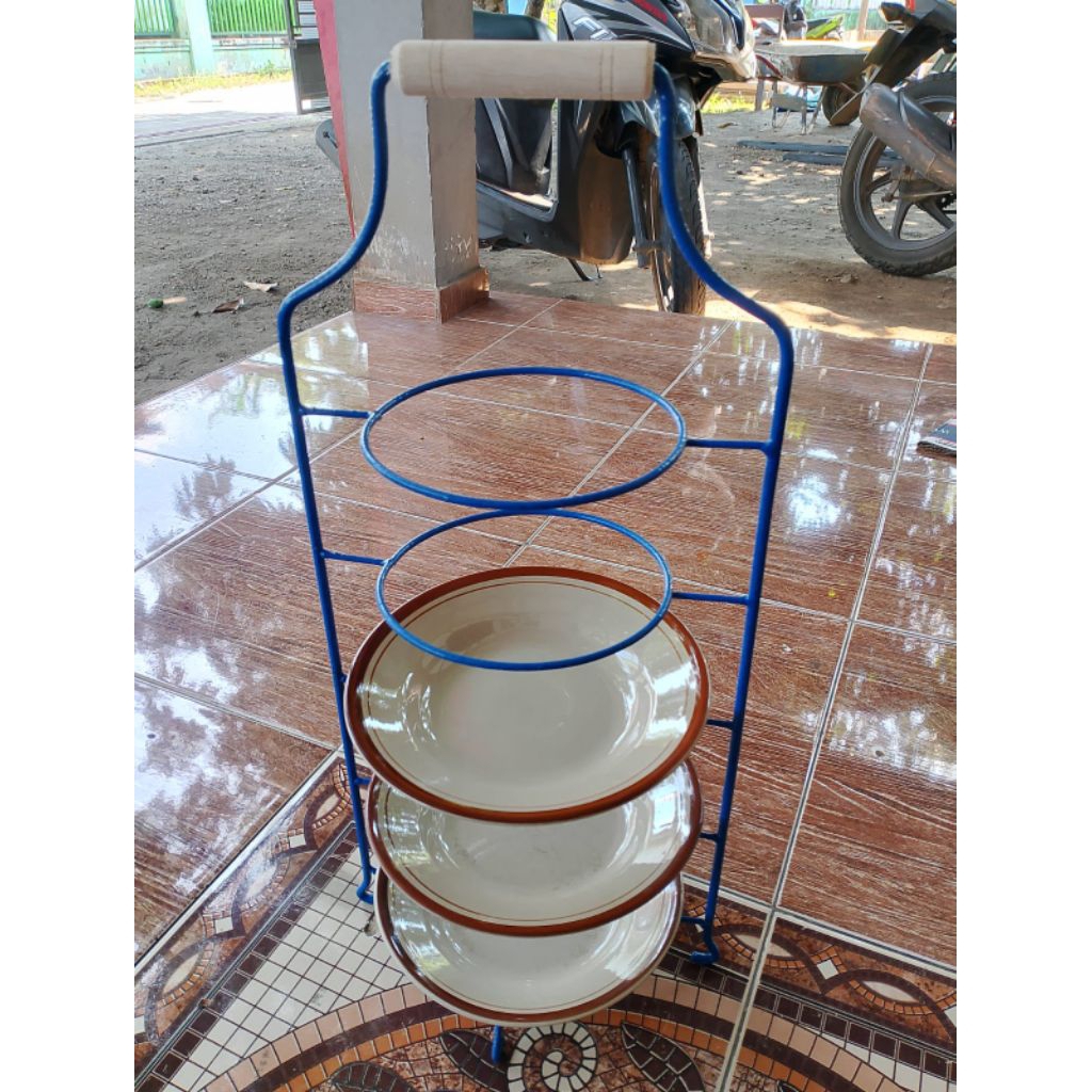 Tentengan Piring Hajatan 5 Susun Co